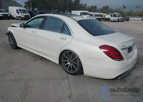 2019 Mercedes-Benz S 560 z USA, uszkodzony, nr VIN WDDUG8DB3KA433869
